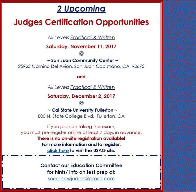2 Upcoming Testing Opportunities!