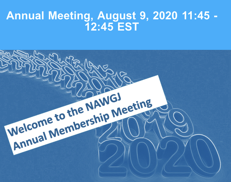 National NAWGJ Meeting